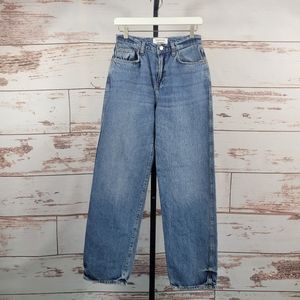 Reformation Val 90s High Rise Straight Jean Zadar Size 24